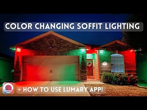 Lumary Color Changing Soffit Lighting | Lumary App Setup