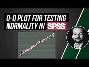 Testing normality using q-q-plots in SPSS