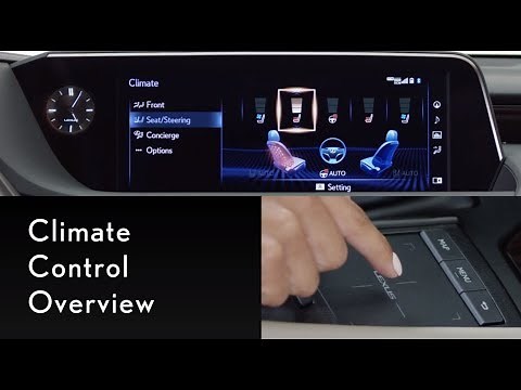 How-To Adjust Climate Control Settings | Lexus