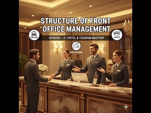 Structure of Front Office Management | Concierge, Cashier & Guest Relation Explained | Episode – 2