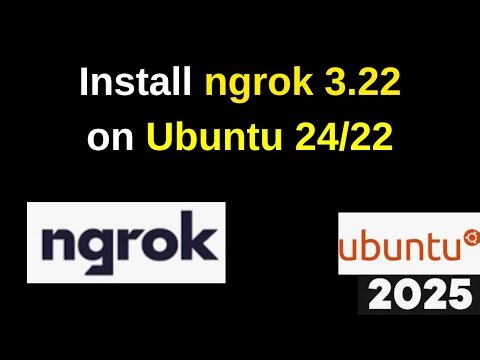 Stop Wasting Time! Install & Master Ngrok 3.22 on Ubuntu 24.04 in 9 MINUTES 🔥 (Ultimate Setup Guide)