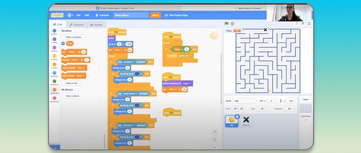Best Scratch Coding Projects for Kids in 2021: Maze Game | Coding for Kids Free