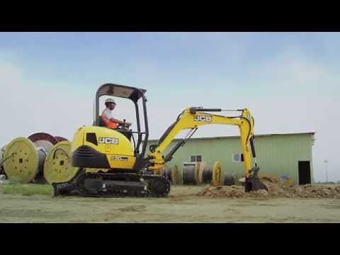 Mini Excavator India JCB 30PLUS - 3 Tonne Excavator Working Video