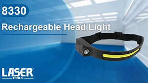 ⚠ Product Focus ⚠ A USB rechargeable, waterproof head torch with LED spotlight together with a COB LED strip light, featuring an infrared auto-sensor function allowing the light to be turned on and off with a simple wave of the hand. Each of the lights has a high and a low setting, with the spotlight also featuring a strobe function for emergencies. The main body is manufactured from rubber coated shock resistant plastic and is fitted with an adjustable elasticated headband, and the battery is c