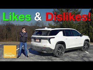 Everything I LIKE and DISLIKE about the Chevy Traverse RS