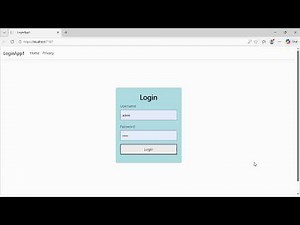 How to Create Login Page in Asp.Net Core MVC and SQL Server Using Visual Studio 2022