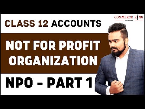 🔴 NPO | Not for profit organisation | Class 12 | Accounts | Accounts adda video 1