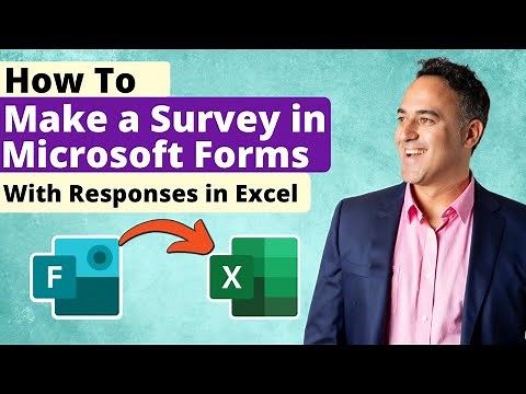 How to Make a Survey in Microsoft Forms With Responses in Excel
