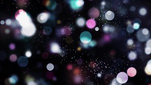 Bokeh, Lights, Particles. Free Stock Video
