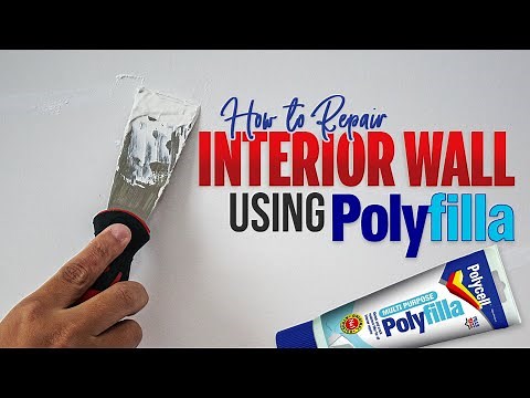 How to Repair Interior Walls Using Polyfilla