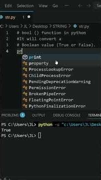 bool () function in python | python tutorial for beginners