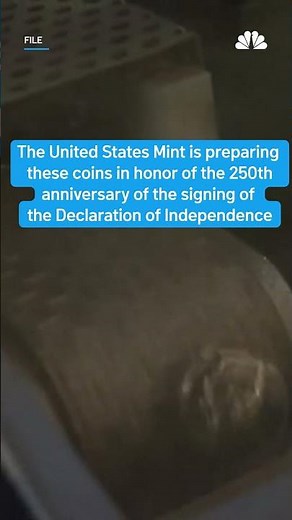 U.S. Mint unveils coins honoring 250th anniversary of Declaration of Independence
