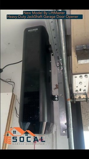 LiftMaster New Heavy-Duty JackShaft Model 98032 Opener Installation | SoCal Garage Door Repair Inc.