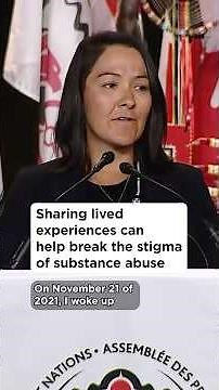 Sharing lived experiences can help break the stigma of substance abuse