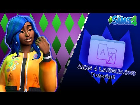 How to change the sims 4 language tutorial!~ + gameplay