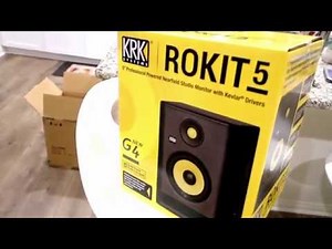 KRK Rokit 5 G4 Studio Monitors (Unboxing)