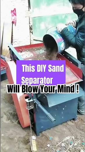 Genius DIY Sand Sifter Machine That Works Like Magic