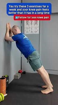 The 3 Essential Exercises to Stop Chronic Knee Pain