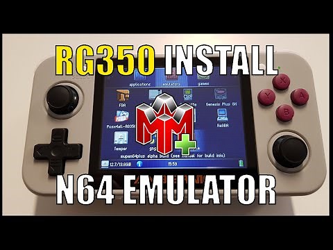 RG350 - Retro Game 350 How to Install N64 Emulator Mupen64
