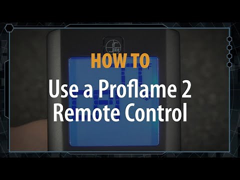 How to use your Proflame 2 Fireplace Remote Control - eFireplaceStore com