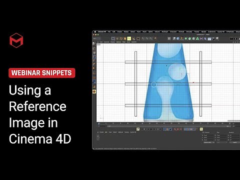 Using a Reference Image in Cinema 4D