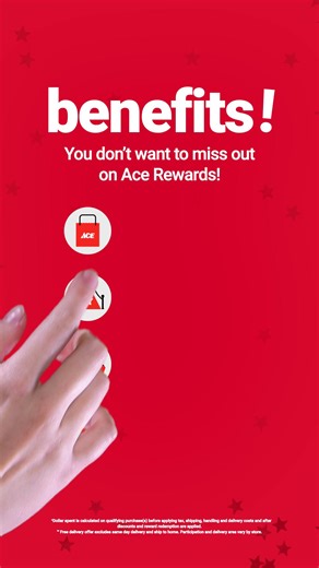 Points, perks, and surprises 🎁—all waiting for you with Ace Rewards! | Ace Hardware