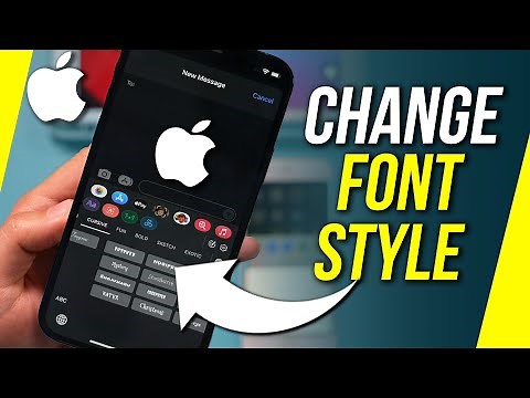 How To Change iPhone Font Style