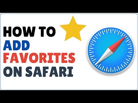 How to Add Favorites on Safari