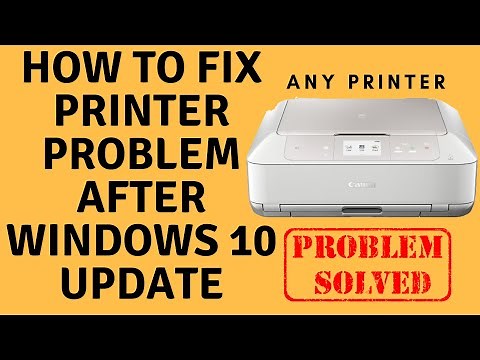 How to Fix Printer Problem After Windows 10 Update