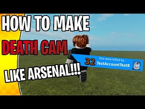 How To Make A DEATHCAM like ARSENAL!!! Roblox Studio
