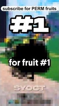 Top 5 BEST Fruits in Blox Fruits UPD 28! #shorts