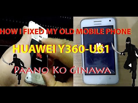 How To Fix Huawei Y360-U61 Restart Problem | Paano mag Firmware upgrade sa Huawei Y360-U61