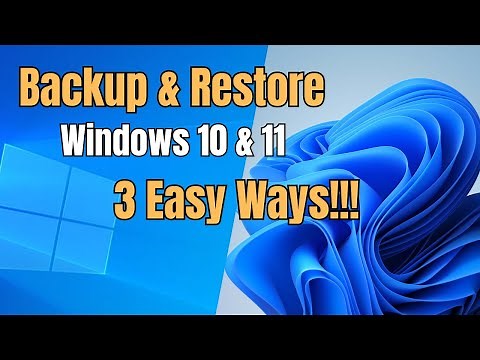 How to CREATE Windows 10 & 11 Full Backup (3 Easy Methods)