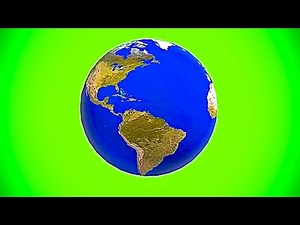 3D Earth Rotation Green Screen Earth day Animation Background Video , No Copyright || stock footage