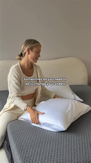 Sleep Better with Layla on Instagram: "Sometimes all you need is a fresh set of sheets. Layla Sheets = cool, soft, and just the reset you were craving. Link in bio to shop. #LaylaSleep #FreshSheetFeeling #LaylaSheets #SleepReset #CozyVibes"