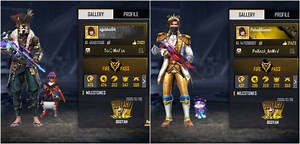 Ajjubhai (Total Gaming) vs Pahadi Gaming: Who has better stats in Free Fire?