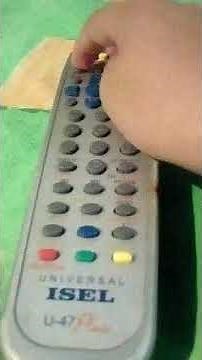 Como programar un control universal ISEL U_47 PLUS