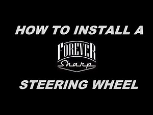 How to install aftermarket steering wheel in 30 seconds!