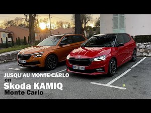 Skoda KAMIQ Monte Carlo, we are going to follow the Monte Carlo Rally & talk with F. DELECOUR
