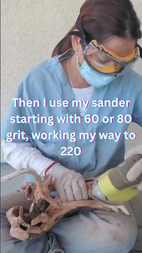 HOW TO MAKE A DRIFTWOOD SCULPTURE