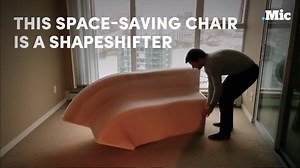 It's a couch. It's a loveseat. No! It's a shapeshifting chair! The incredible, space-saving chair is made by Expand Furniture. | The Future Is Now