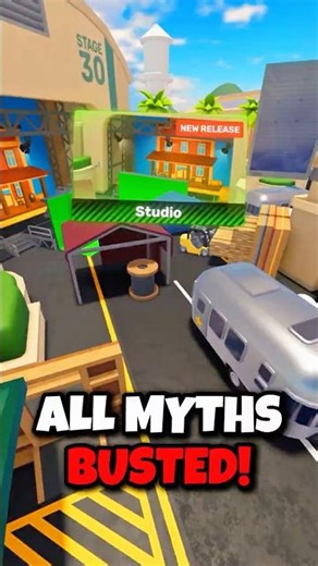 I Busted EVERY Myth On The NEW Studio Map In Roblox Rivals