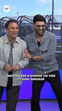 Kapil Sharma learns the art of winning the toss from Sunil Gavaskar | #INDvSA