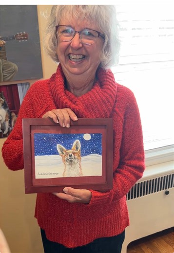 It’s about time I dedicated a video to all of my mom’s art!!! You can clearly see how much of an inspiration she’s been on my own artistic pursuits! This was really fun to shoot with her. And this isn’t even all her art 😭 I might have to do a part 2. Also shout out to my dad for buying back the Max drawing ❤️ #arttour #wholesome #DIY