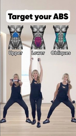 Get Stronger Abs With These Moves! #shorts