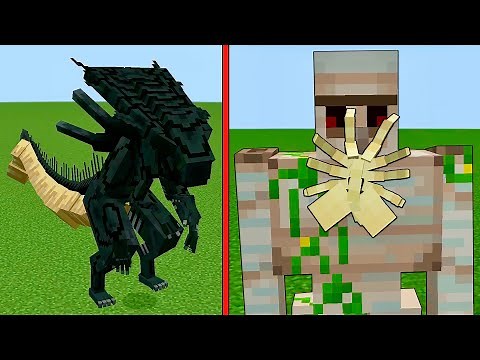 ALIEN MOD Update in Minecraft