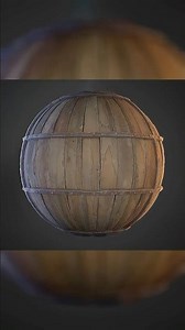 Wooden Plank Texture for games | Substance Designer #gamedev #stylized #texture