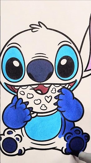 Disney's STITCH Coloring Page - Lilo & Stitch Coloring #disney #stitchmovie #stitch #liloandstitch