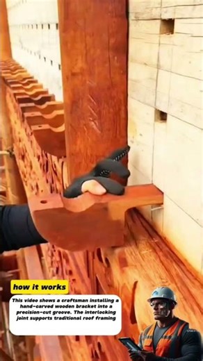 Traditional Timber Joinery Mastery: Precision Roof Beam Assembly