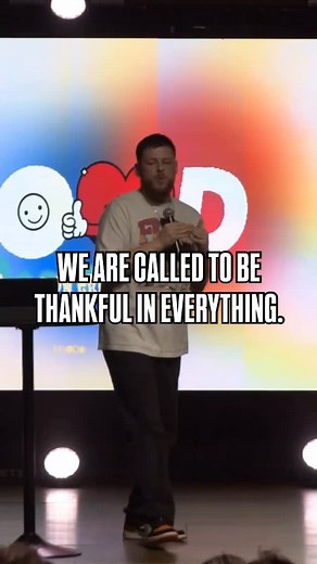 Thankful IN everything does not mean thankful FOR everything. 🔑 We choose the attitude of gratitude because we choose to see life through the lens of hope. Even in the middle of trials we can stay grateful, because if it’s not good, God is not done! He is working in every season. 🙏 “Give thanks in everything for this is God’s will for you in Christ Jesus.” 1 Thessalonians 5:18 | Christ Central Youth